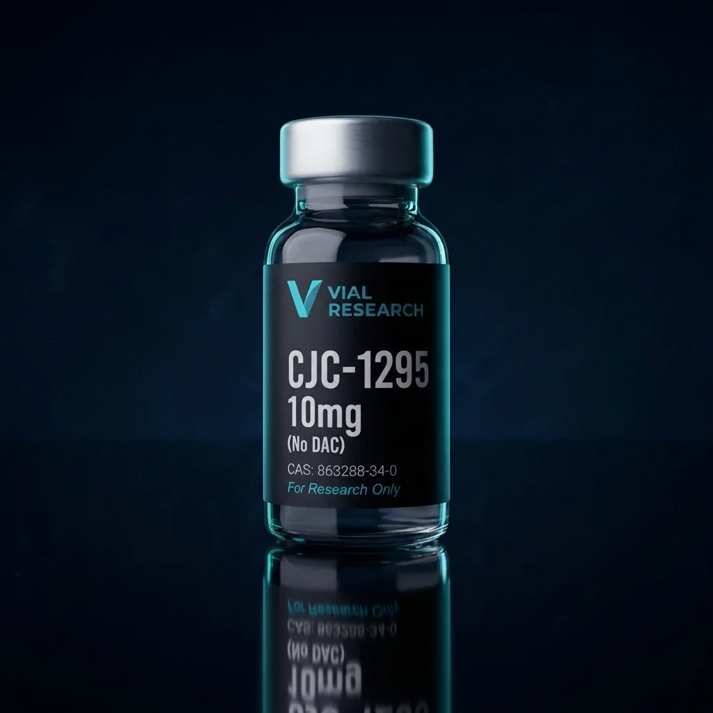 Vial Research CJC-1295 (No DAC) 10mg research vial — Growth Hormone
