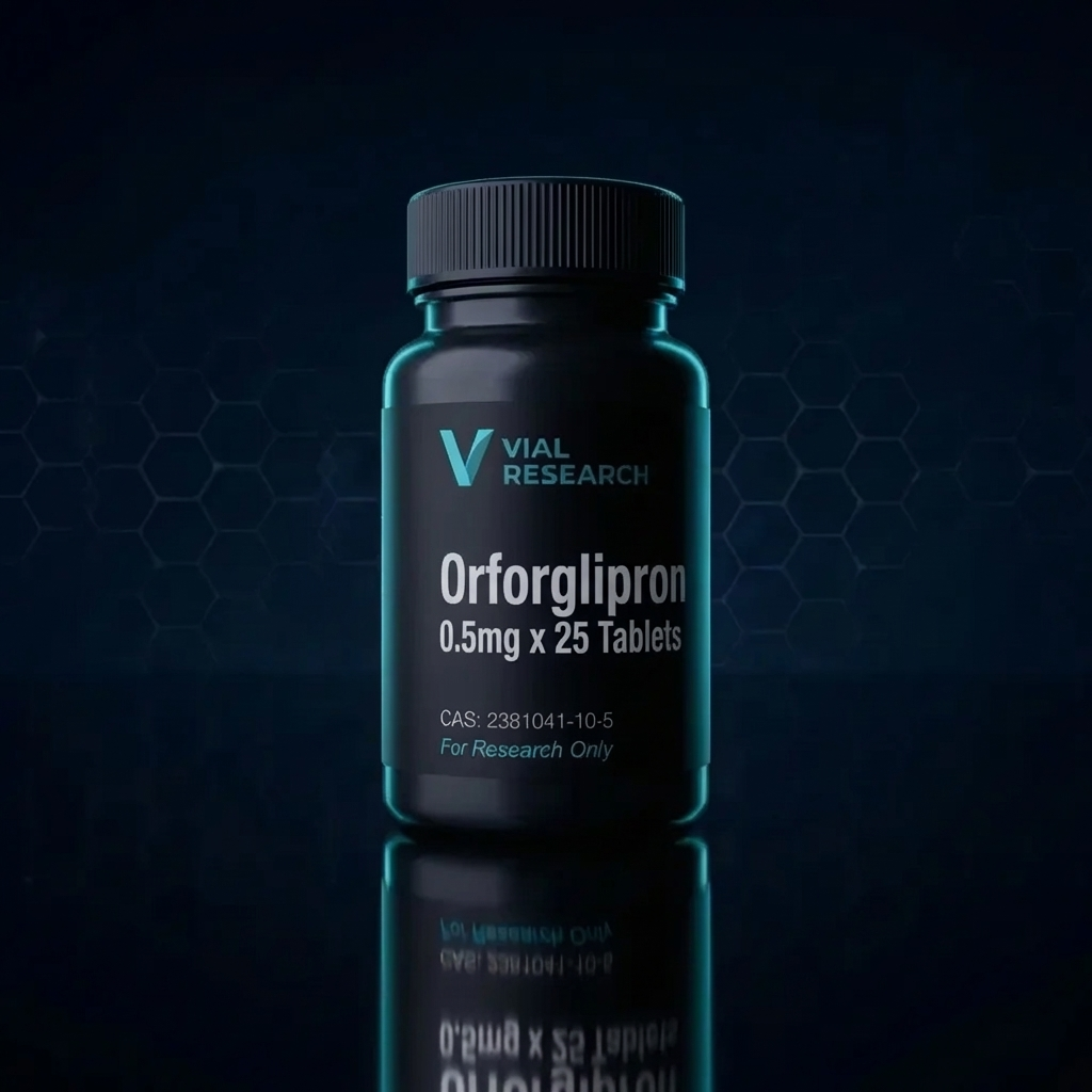 Vial Research Orforglipron 0.5mg x 25 Tablets research vial