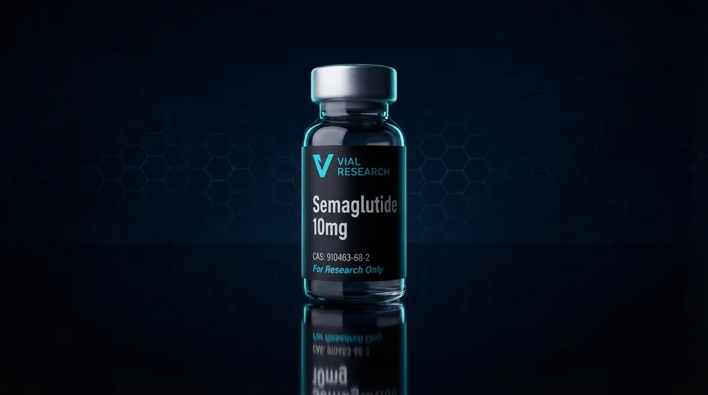 Vial Research Semaglutide 10mg research vial