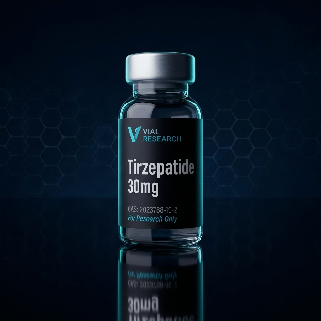 Vial Research Tirzepatide 30mg research vial